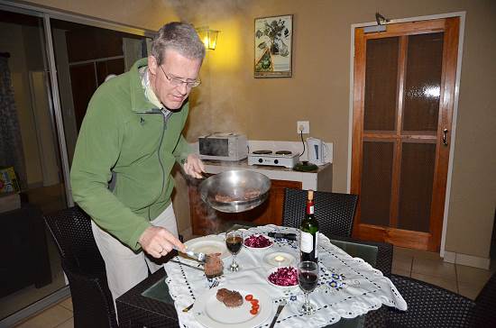 Das Essen ist fertig