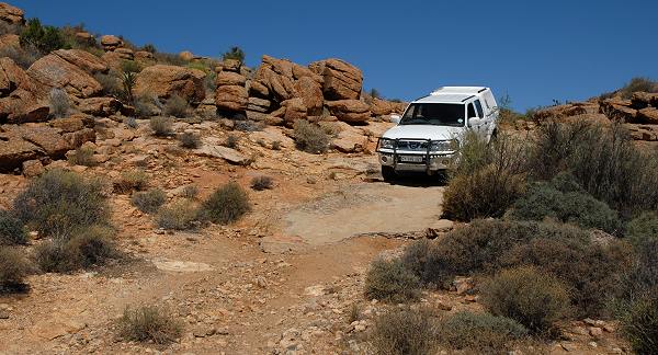 Allrad im Ghoegab Nature Reserve