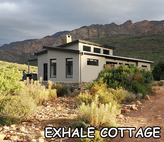 Das Cottage im Abendlicht