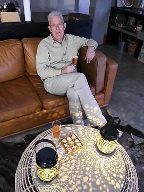 Müde nach der Ankunft