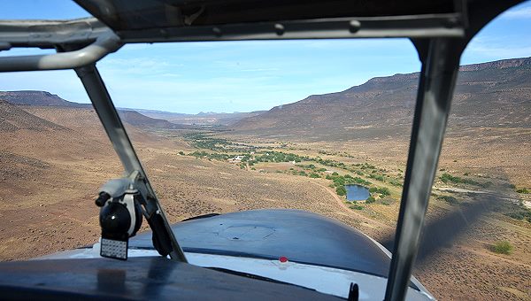 Biedouw Valley aus der Luft