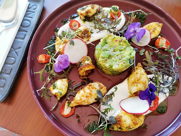 Viel los auf dem Teller