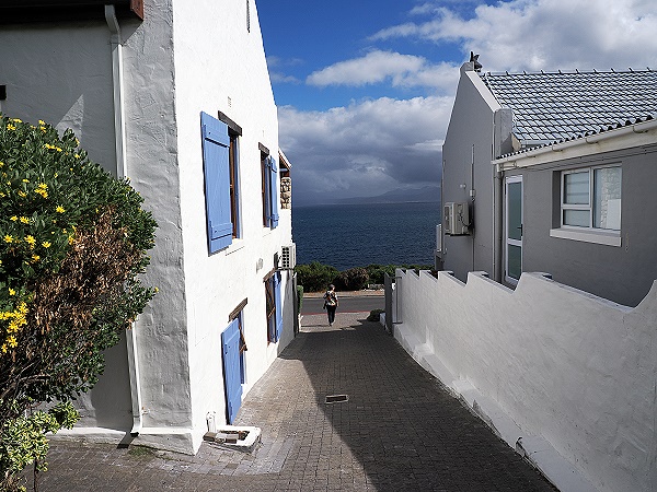 Auffahrt zum Parkplatz