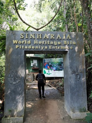 Eingang Nationalpark