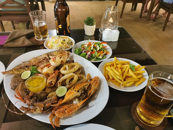 Fischplatte für Zwei